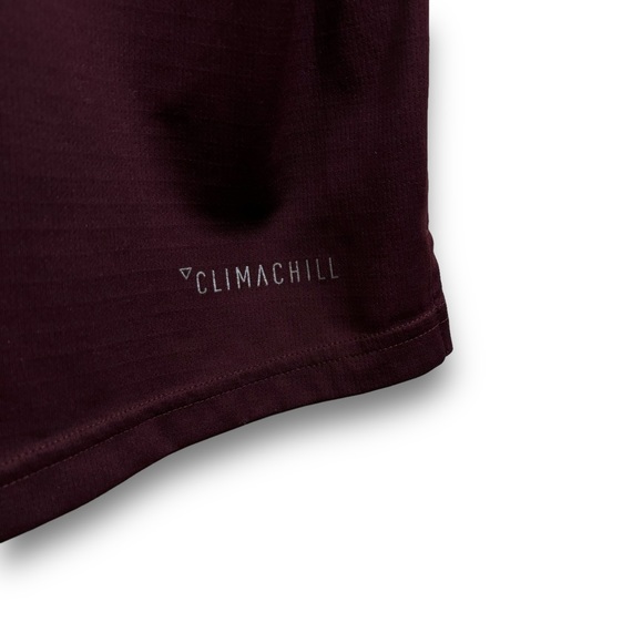 Adidas Climachill Texas A&M Aggies Lightweight Stretch Polo Shirt XL 23 x 29 - Picture 3 of 6